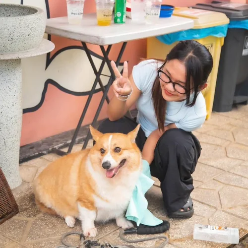 Sen và Boss thư giãn tại lễ hội
